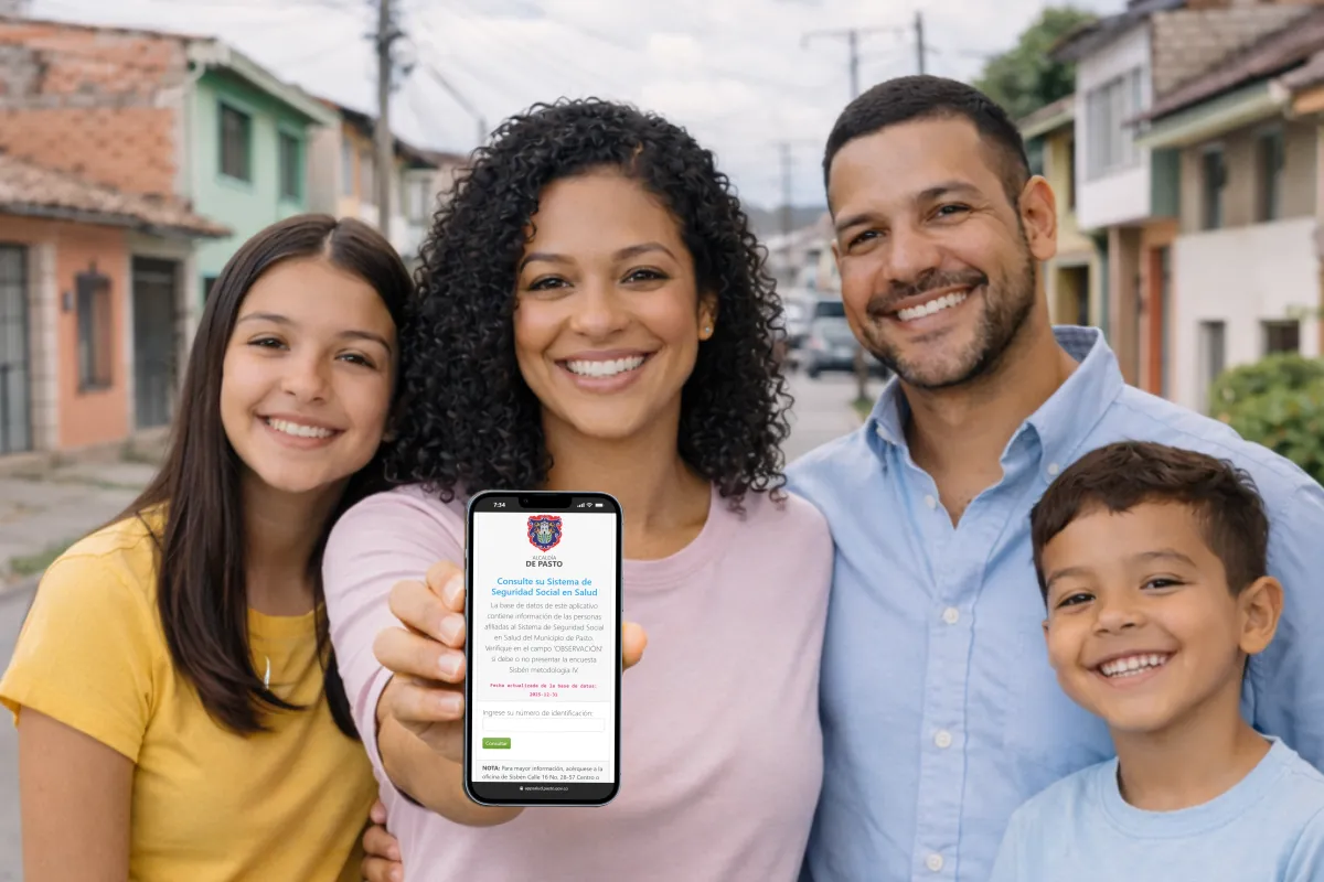 Afiliados de Emssanar en Pasto pueden consultar su estado de actualización Sisbén IV